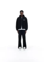 COLE BUXTON SPORT ZIPPED VINTAGE BLACK HOODIE d