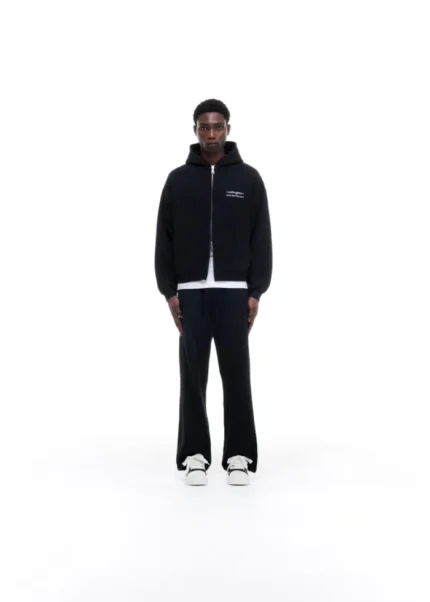 COLE BUXTON SPORT ZIPPED VINTAGE BLACK HOODIE d