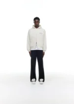 COLE BUXTON SPORT ZIPPED VINTAGE WHITE HOODIE d