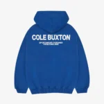 Cole Buxton Cb Sportswear Cobalt Blue Hoodie