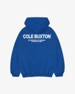 Cole Buxton Cb Sportswear Cobalt Blue Hoodie