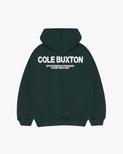 Cole Buxton Forest Green Hoodie
