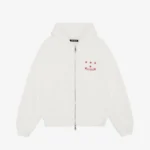 Cole Buxton Last Temptation White Zipped Hoodie