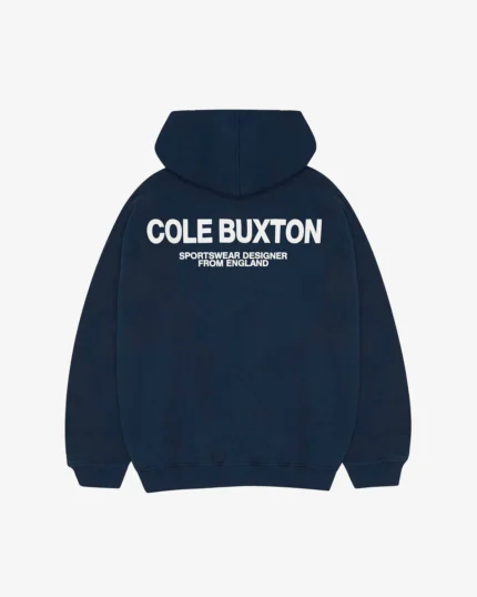 Cole Buxton Navy Hoodie