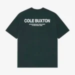 Cole Buxton Sportswear Forest Green T shirt