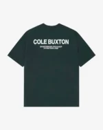 Cole Buxton Sportswear Forest Green T shirt